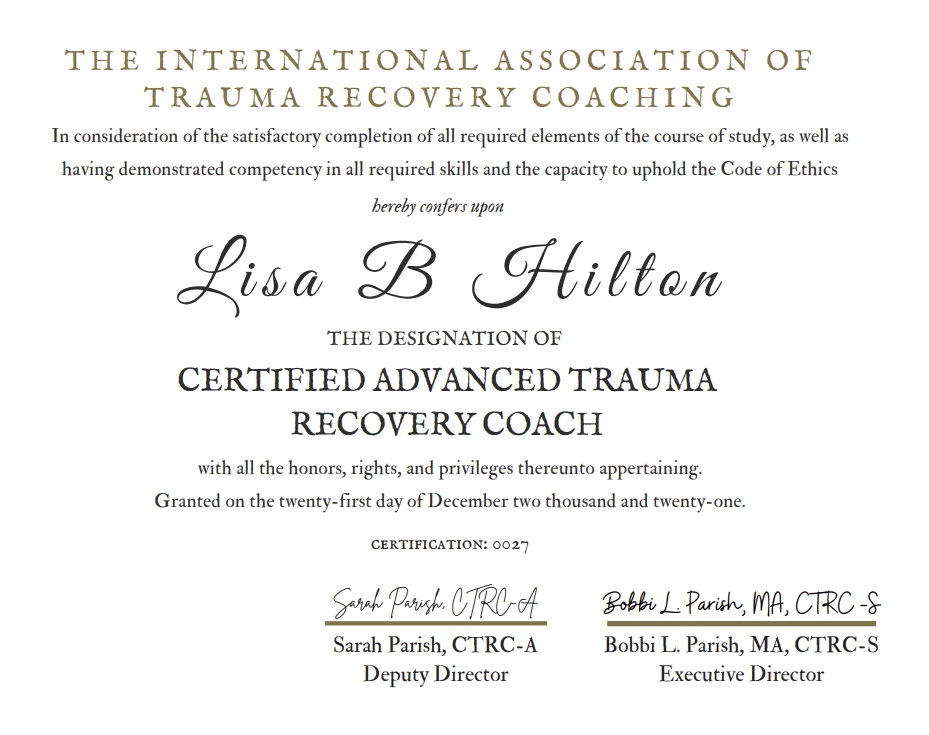 International Association of Trauma Recovery Coaching: Empowering Healing Through Community